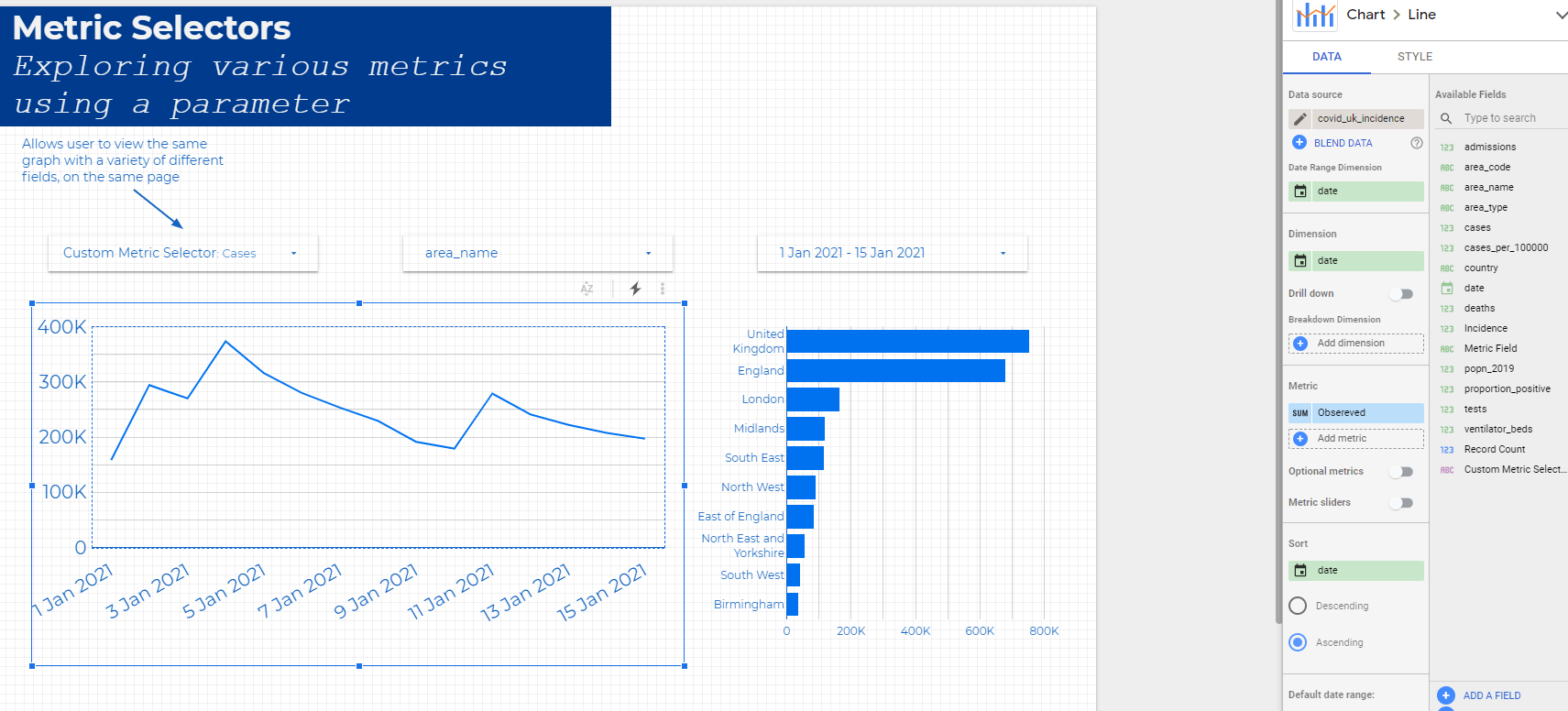 formulas in data studio metric creator